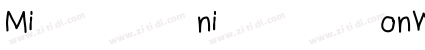 MinionW08 CdIt字体转换